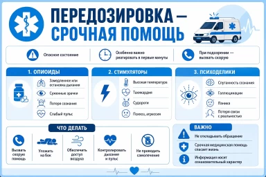 Помощь при передозировке в Мамадыше